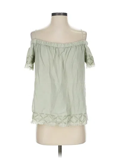 Pre-owned Cloth & Stone Sleeveless Blouse In Green