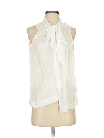 Pre-owned Cloth & Stone Sleeveless Blouse In Ivory