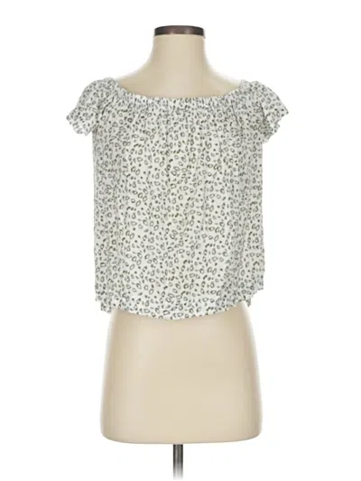 Pre-owned Cloth & Stone Sleeveless Blouse In Ivory