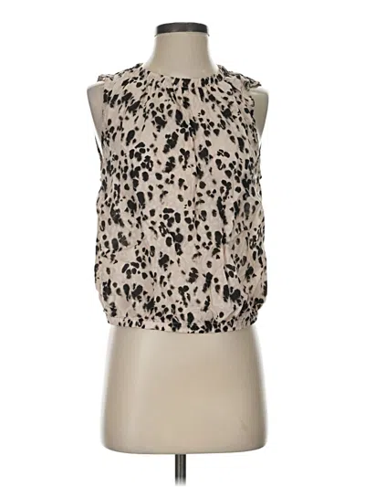 Pre-owned Cloth & Stone Sleeveless Blouse In Ivory