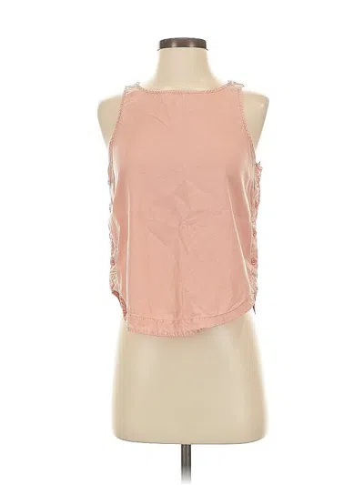 Pre-owned Cloth & Stone Sleeveless Blouse In Pink