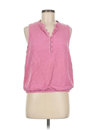 Pre-owned Cloth & Stone Sleeveless Blouse In Pink