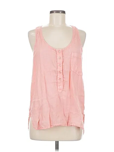 Pre-owned Cloth & Stone Sleeveless Blouse In Pink
