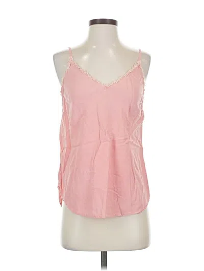 Pre-owned Cloth & Stone Sleeveless Blouse In Pink