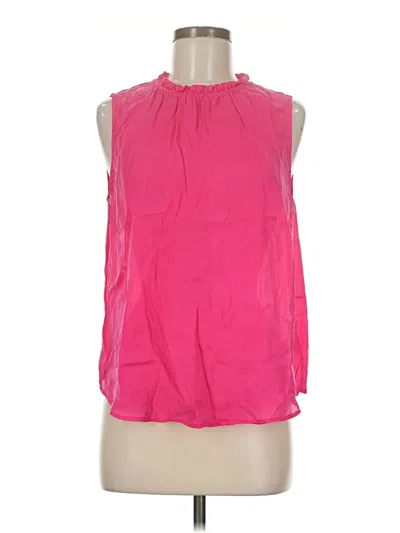 Pre-owned Cloth & Stone Sleeveless Blouse In Pink