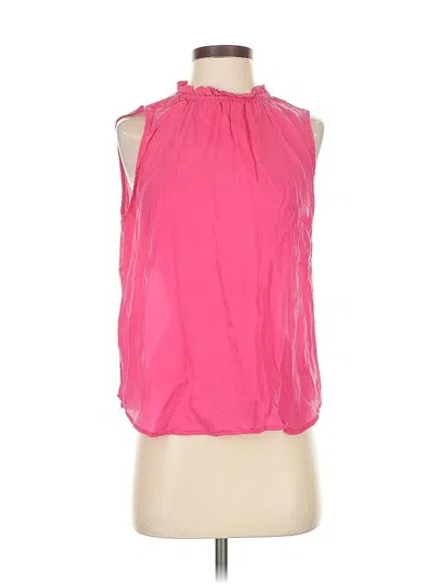 Pre-owned Cloth & Stone Sleeveless Blouse In Pink