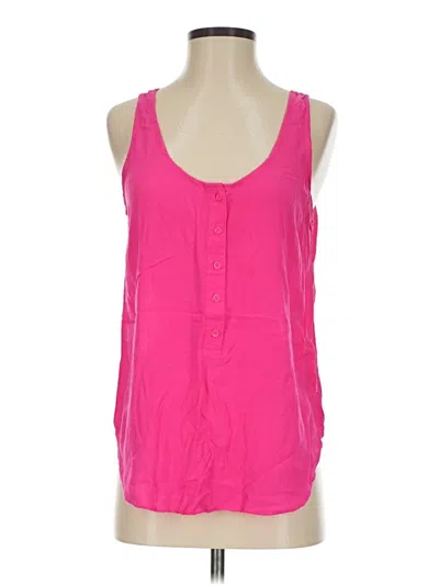 Pre-owned Cloth & Stone Sleeveless Blouse In Pink