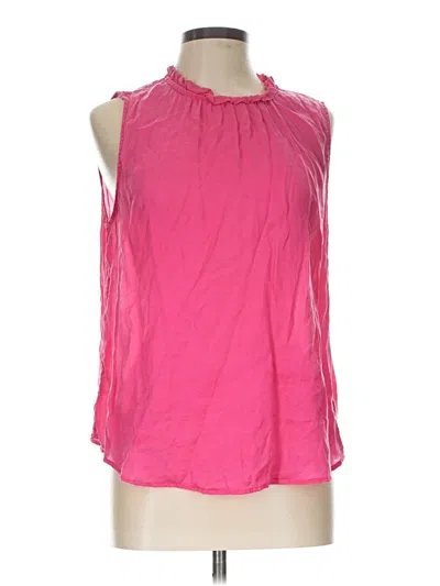 Pre-owned Cloth & Stone Sleeveless Blouse In Pink
