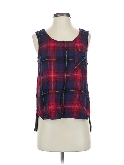 Pre-owned Cloth & Stone Sleeveless Blouse In Red