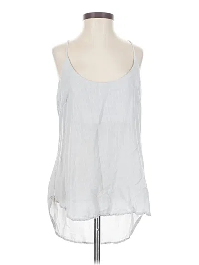 Pre-owned Cloth & Stone Sleeveless Blouse In Silver