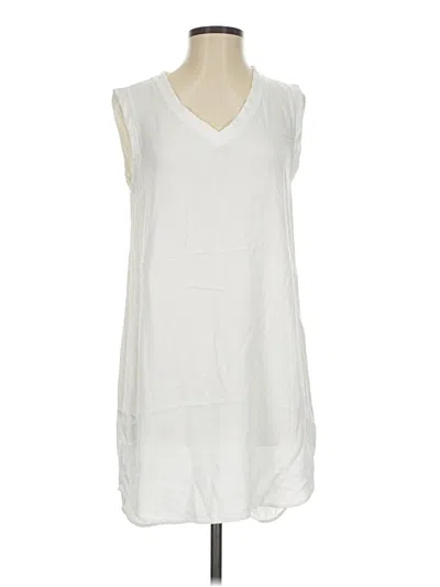 Pre-owned Cloth & Stone Sleeveless Blouse In White