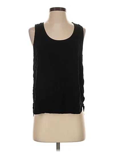 Pre-owned Cloth & Stone Sleeveless T-shirt In Black
