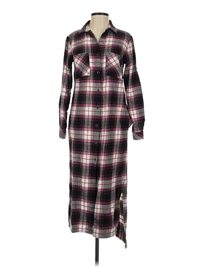 Pre-owned Cloth & Stone X Anthropologie Kimono In Burgundy