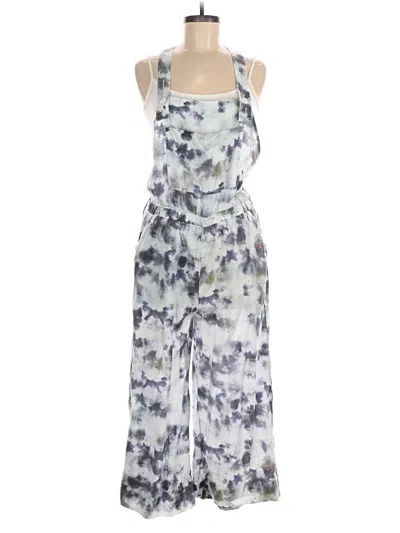 Pre-owned Cloth & Stone X Anthropologie Overalls In Silver