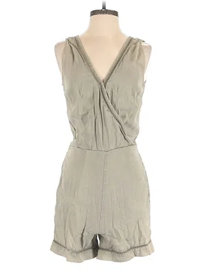 Pre-owned Cloth & Stone X Anthropologie Romper In Gray