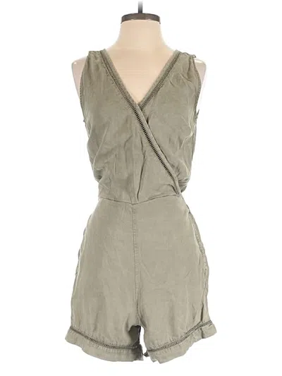 Pre-owned Cloth & Stone X Anthropologie Romper In Gray