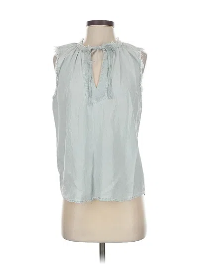 Pre-owned Cloth & Stone X Anthropologie Sleeveless Blouse In Gray