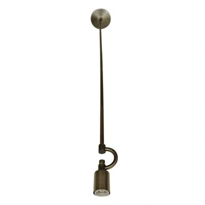 Cloth & Wire Antique Brass Pendant Light Fixture For 1 Light With Fabric Cord For Home Lightning