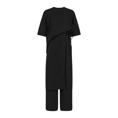 Clothes By Locker Room Black Three-piece Set