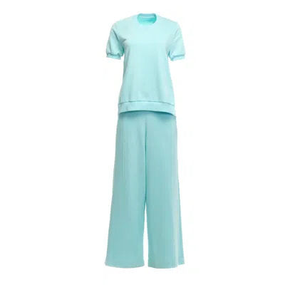 Clothes By Locker Room Blue Sweatsuit Co-ord Set