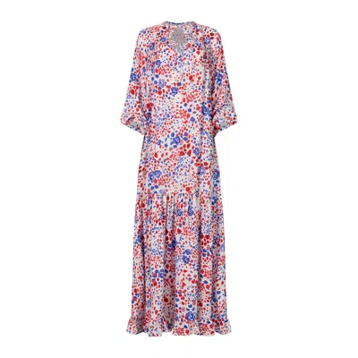 Clothes By Locker Room Women's Floral Print Maxi Dress In Multi