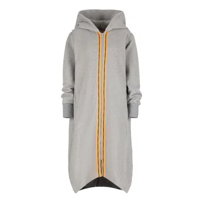 Clothes By Locker Room Women's Oversized Grey Maxi Hoodie