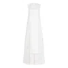 Clothes By Locker Room Women's White Sleeveless Maxi Tunic In White