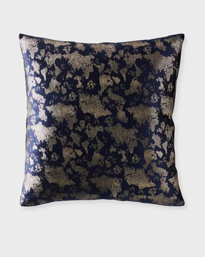 Cloud 9 Design Syro Decorative Pillow, 22" Square In Blue