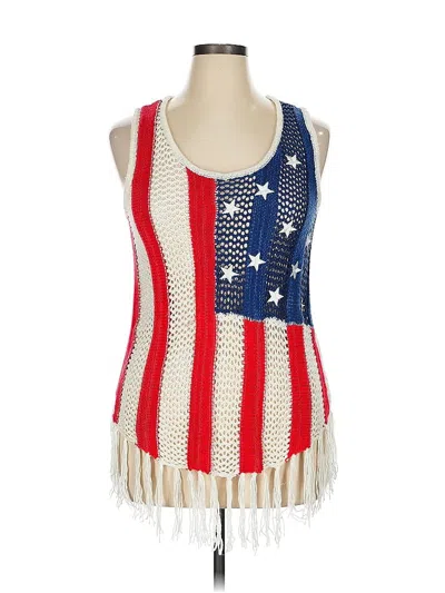 Pre-owned Cloud Chaser Sleeveless Top Ivory Tops In White