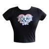 Cloud Haven Women's  Big Heart Signature Tee In Black