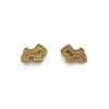Cloud Haven Women's  Logo Stud Earrings Gold