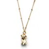 Cloud Haven Women's  Mini Pittie Sweetie Pendant In Truffle Gold