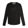 Cloud Haven Women's  Tonal Logo Waffle Tunic In Black