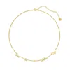 Cloud Haven Women's Compassion Scripted Necklace Gold In Gold