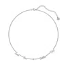 Cloud Haven Women's Compassion Scripted Necklace Silver In Silver
