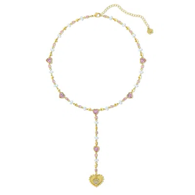 Cloud Haven Women's Gold / Yellow / Blue  Compassion Rosary In Multi