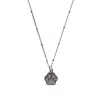 Cloud Haven Women's White / Silver  White Paw Print Choker Necklace Silver