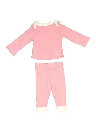 Pre-owned Cloud Island Babies' 3/4 Sleeve T-shirt In Pink