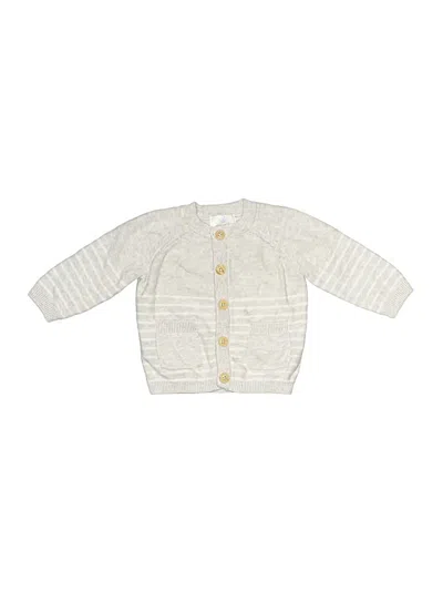 Pre-owned Cloud Island Babies' Cardigan Sweater In Ivory