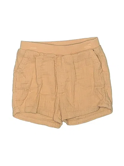 Pre-owned Cloud Island Kids' Khaki Shorts In Brown