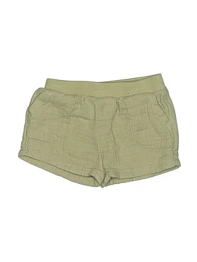 Pre-owned Cloud Island Babies' Khaki Shorts In Green