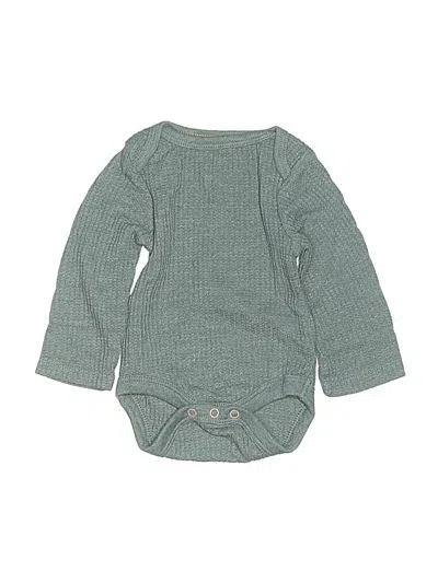 Pre-owned Cloud Island Babies' Long Sleeve Onesie In Blue