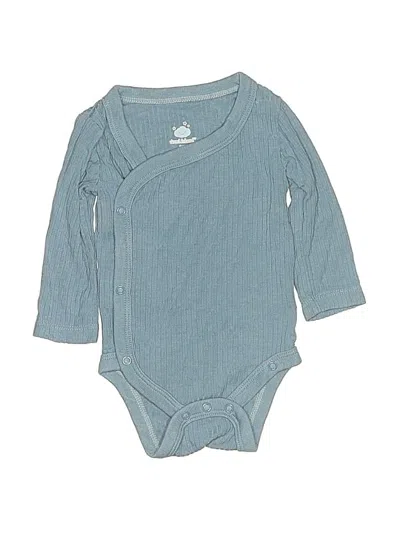 Pre-owned Cloud Island Babies' Long Sleeve Onesie In Blue
