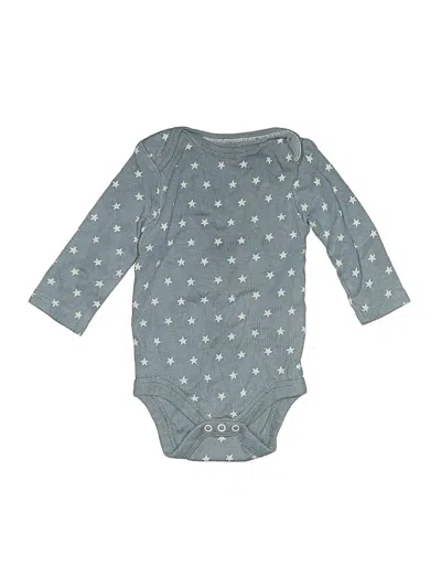 Pre-owned Cloud Island Babies' Long Sleeve Onesie In Blue