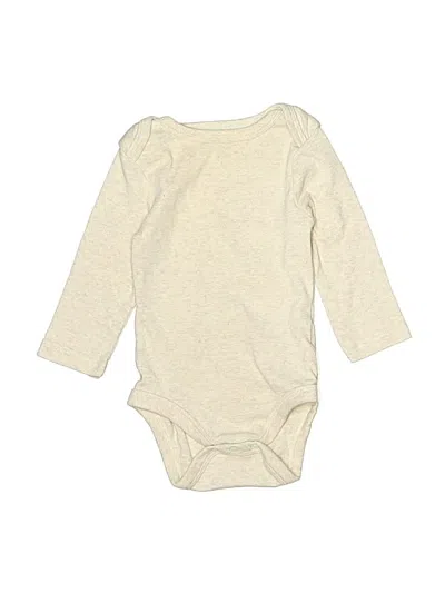 Pre-owned Cloud Island Babies' Long Sleeve Onesie In Brown