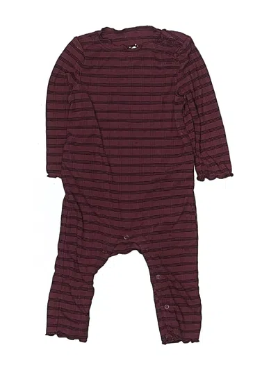 Pre-owned Cloud Island Babies' Long Sleeve Onesie In Burgundy