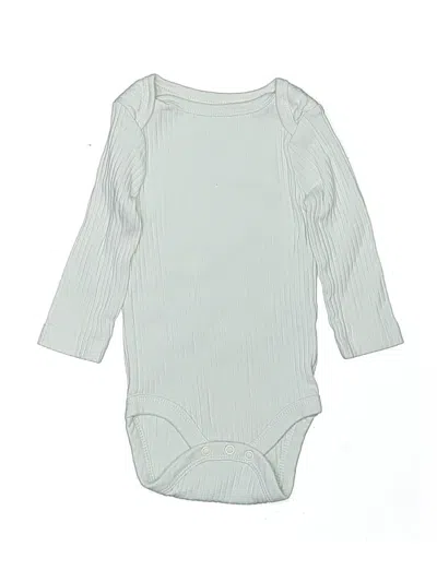 Pre-owned Cloud Island Babies' Long Sleeve Onesie In Gray