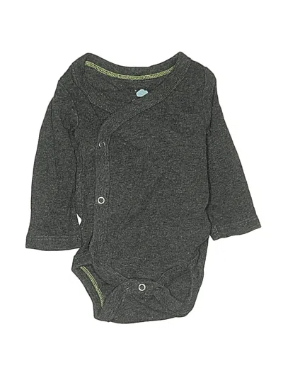 Pre-owned Cloud Island Babies' Long Sleeve Onesie In Gray