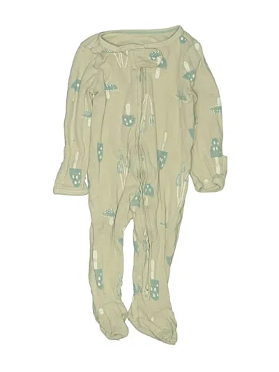 Pre-owned Cloud Island Babies' Long Sleeve Onesie In Green