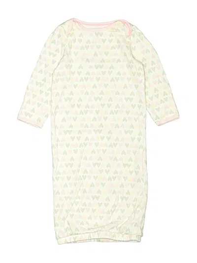 Pre-owned Cloud Island Babies' Long Sleeve Onesie In Ivory